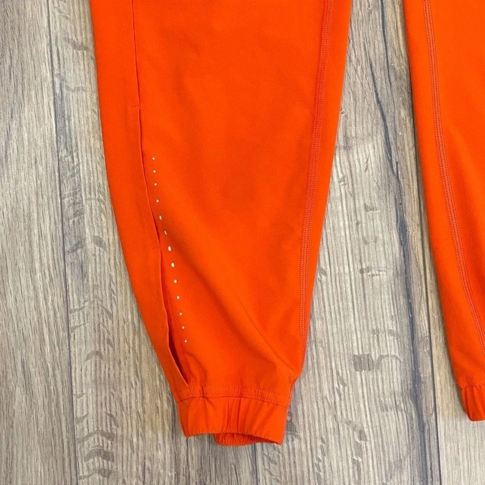 Lululemon Adapted State High Rise Joggers *Air Flow In Solar Orange Size 6
